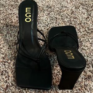 EGO Official Square Toe Heels